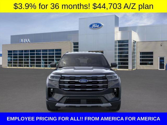new 2025 Ford Explorer car, priced at $44,703