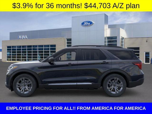 new 2025 Ford Explorer car, priced at $44,703