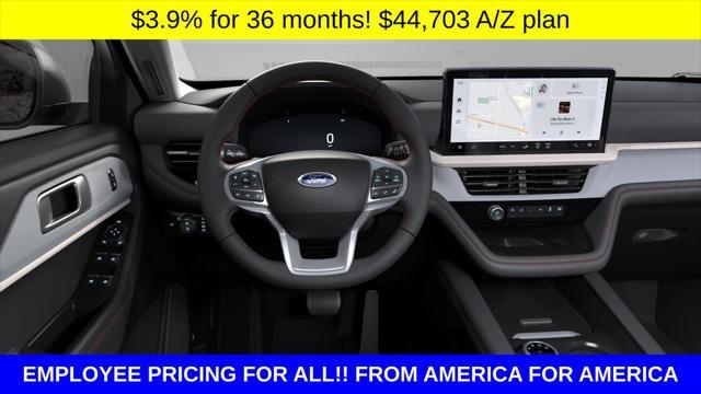 new 2025 Ford Explorer car, priced at $44,703