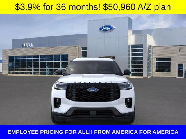 new 2025 Ford Explorer car, priced at $50,960