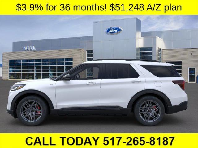 new 2025 Ford Explorer car, priced at $51,248