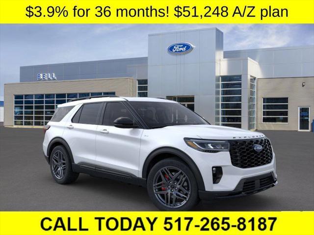 new 2025 Ford Explorer car, priced at $51,248