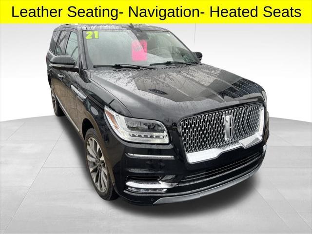 used 2021 Lincoln Navigator car, priced at $56,000