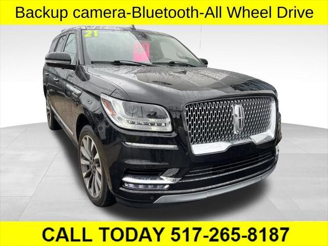 used 2021 Lincoln Navigator car, priced at $56,000