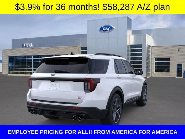 new 2025 Ford Explorer car, priced at $58,287