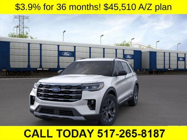 new 2025 Ford Explorer car, priced at $45,510