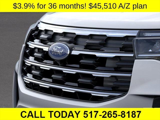 new 2025 Ford Explorer car, priced at $45,510