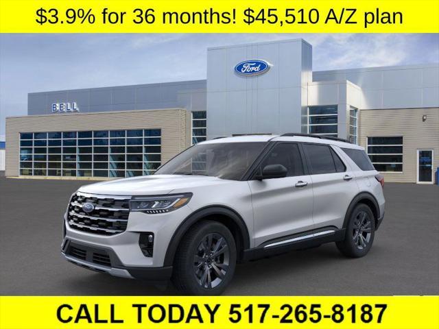 new 2025 Ford Explorer car, priced at $45,510