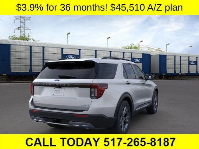 new 2025 Ford Explorer car, priced at $45,510