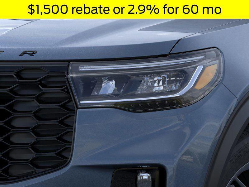 new 2025 Ford Explorer car, priced at $48,887