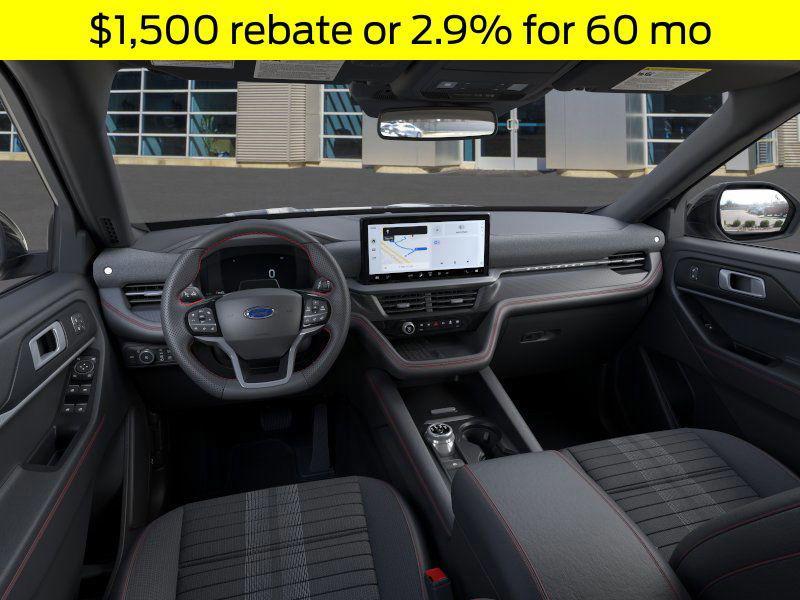 new 2025 Ford Explorer car, priced at $48,887