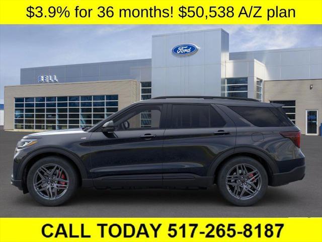 new 2025 Ford Explorer car, priced at $50,538