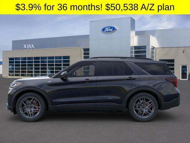 new 2025 Ford Explorer car, priced at $50,538