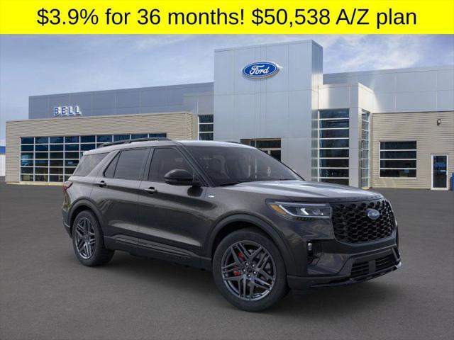 new 2025 Ford Explorer car, priced at $50,538