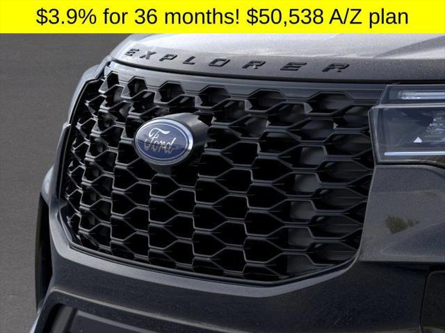 new 2025 Ford Explorer car, priced at $50,538