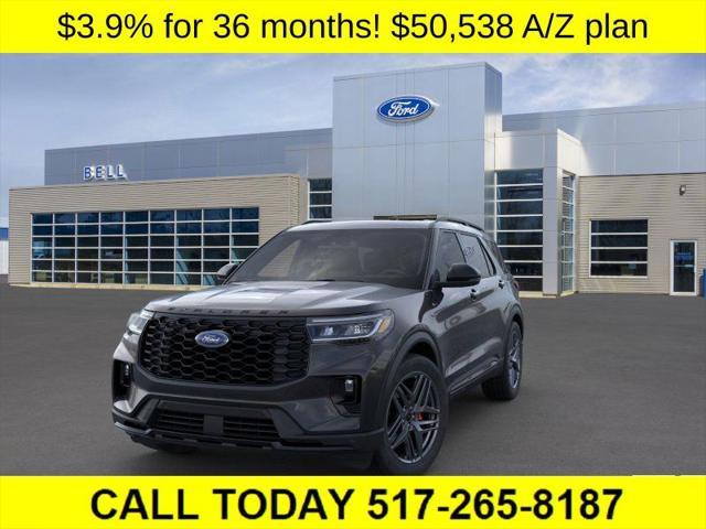 new 2025 Ford Explorer car, priced at $50,538