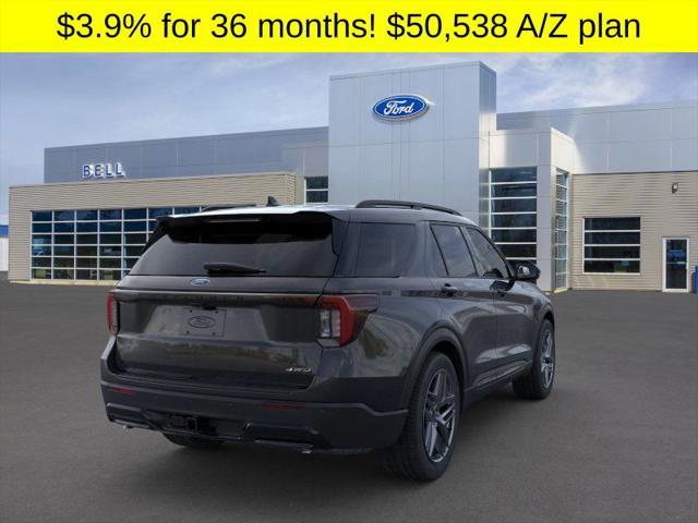 new 2025 Ford Explorer car, priced at $50,538