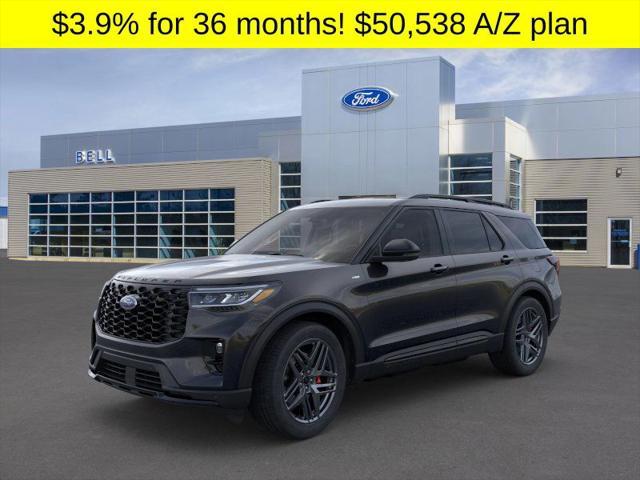 new 2025 Ford Explorer car, priced at $50,538