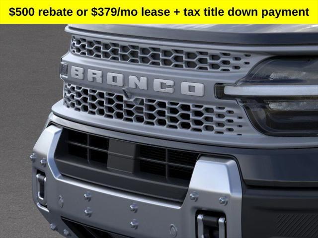 new 2025 Ford Bronco Sport car, priced at $40,085