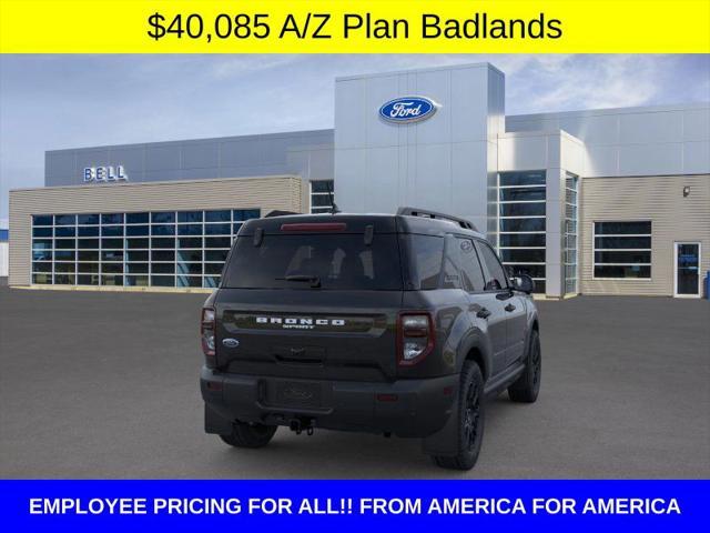 new 2025 Ford Bronco Sport car, priced at $40,085