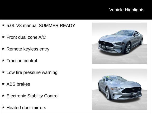 used 2022 Ford Mustang car, priced at $45,000