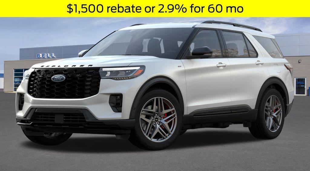 new 2025 Ford Explorer car, priced at $50,268