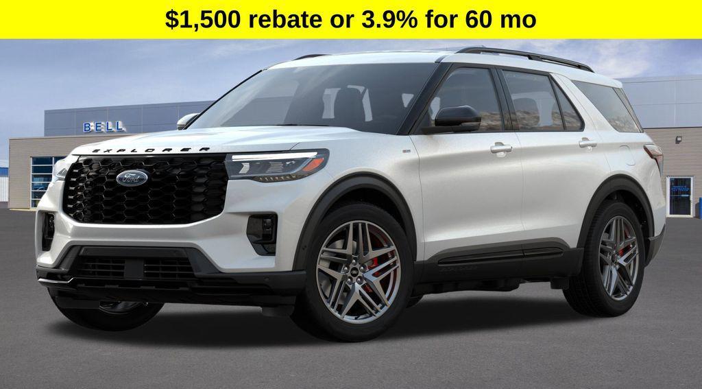 new 2025 Ford Explorer car, priced at $50,268