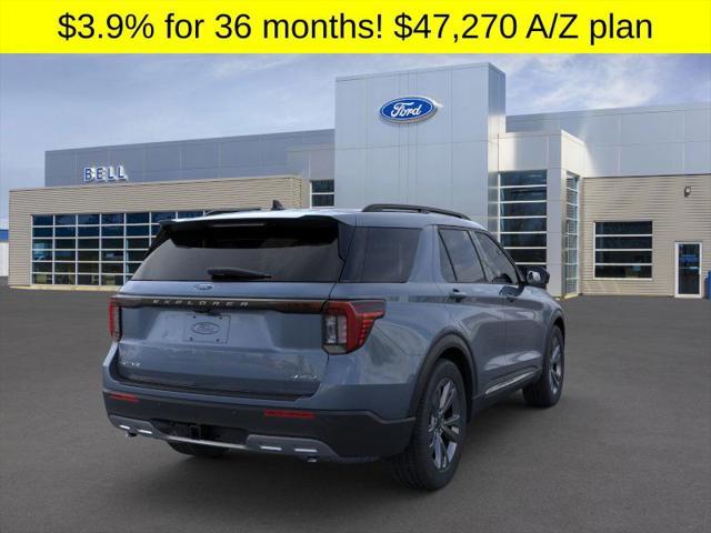 new 2025 Ford Explorer car, priced at $47,270