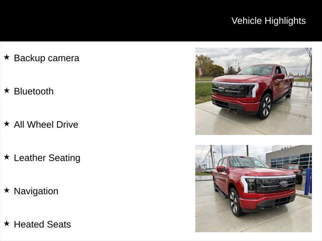 used 2023 Ford F-150 Lightning car, priced at $66,250