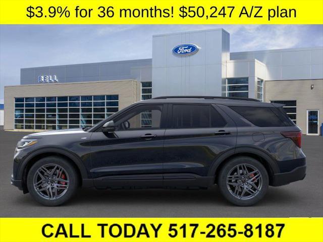 new 2025 Ford Explorer car, priced at $50,247