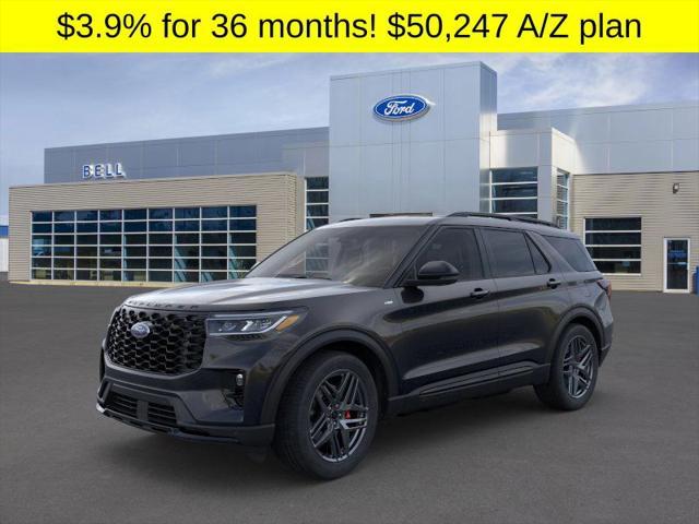 new 2025 Ford Explorer car, priced at $50,247