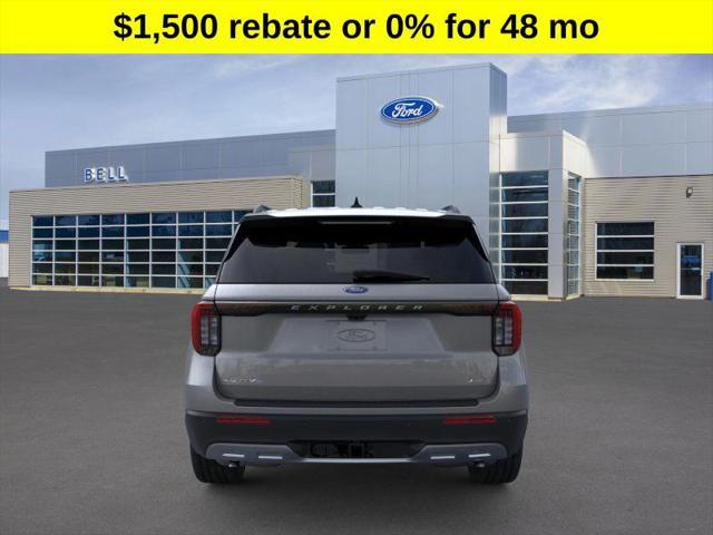 new 2025 Ford Explorer car, priced at $45,900