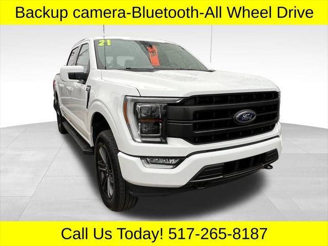 used 2021 Ford F-150 car, priced at $37,500