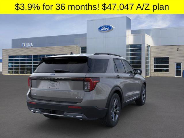 new 2025 Ford Explorer car, priced at $47,047