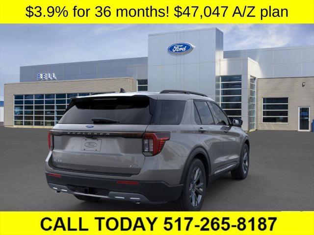 new 2025 Ford Explorer car, priced at $47,047