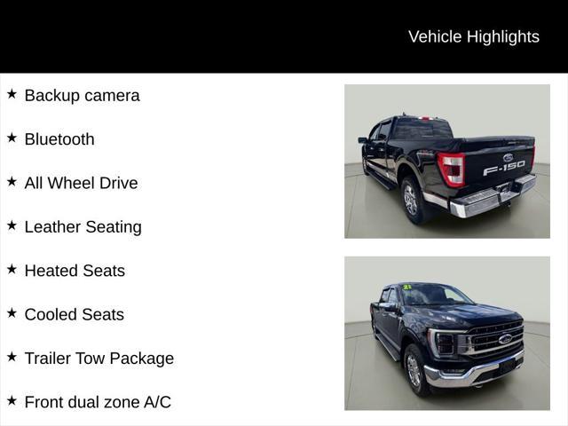 used 2021 Ford F-150 car, priced at $43,500