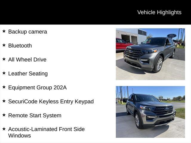 used 2022 Ford Explorer car, priced at $30,500