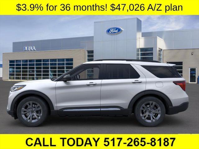 new 2025 Ford Explorer car, priced at $47,026