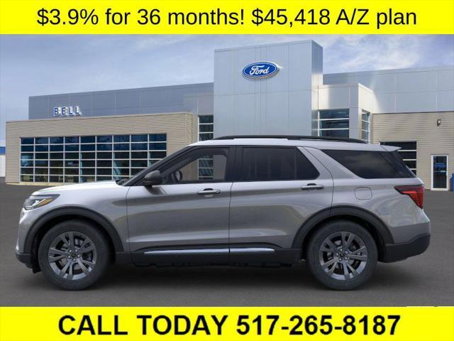 new 2025 Ford Explorer car, priced at $45,418