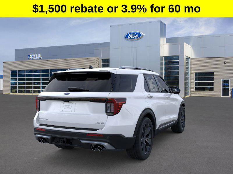 new 2025 Ford Explorer car, priced at $58,547