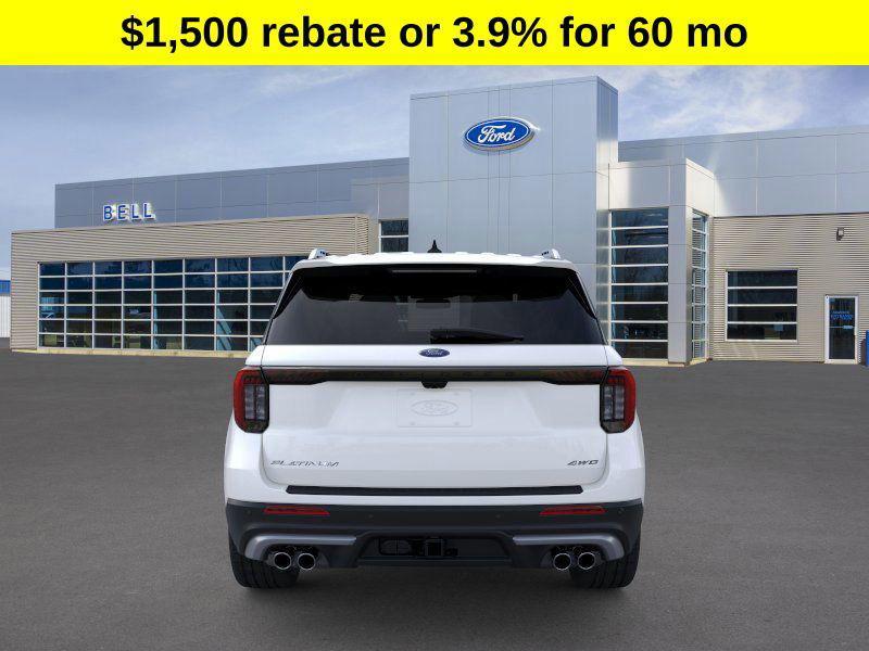 new 2025 Ford Explorer car, priced at $58,547