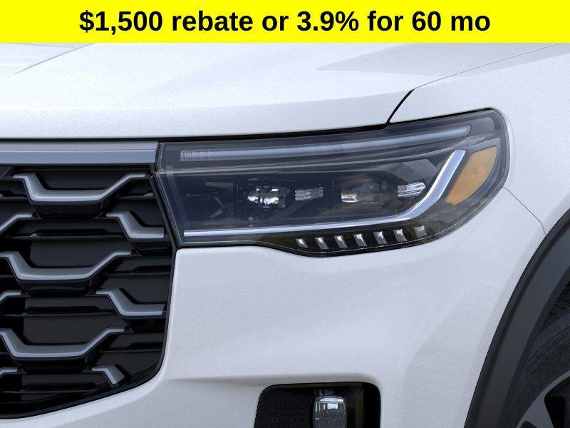 new 2025 Ford Explorer car, priced at $58,547
