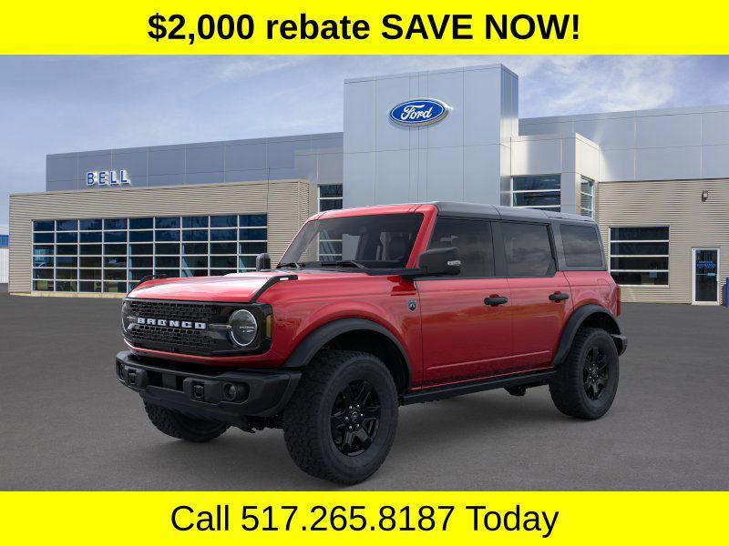 new 2025 Ford Bronco car, priced at $49,756
