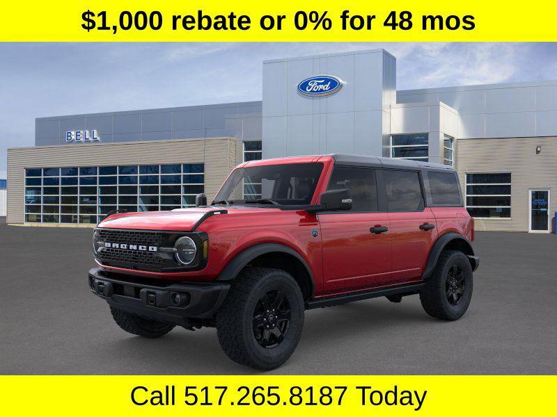 new 2025 Ford Bronco car, priced at $49,756