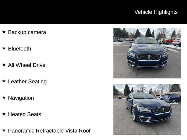 used 2020 Lincoln MKZ car, priced at $19,500