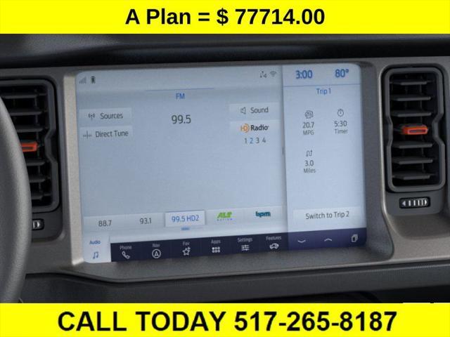 new 2024 Ford Bronco car, priced at $99,080