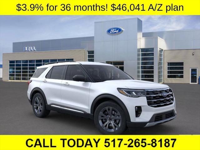 new 2025 Ford Explorer car, priced at $46,041