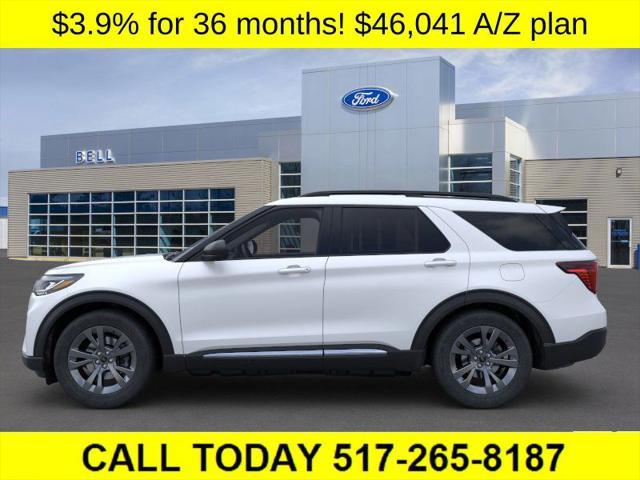 new 2025 Ford Explorer car, priced at $46,041