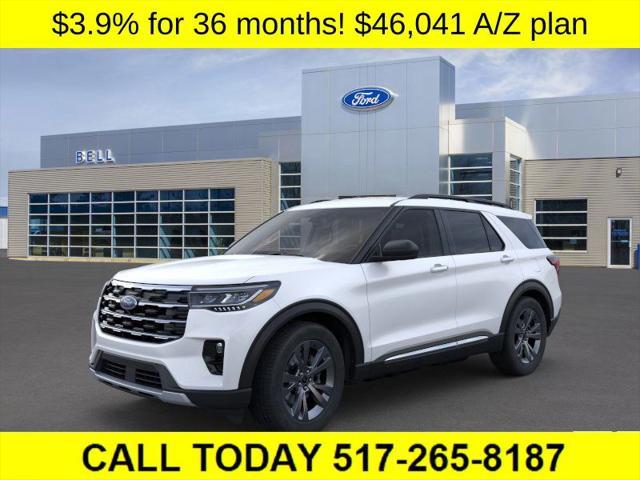 new 2025 Ford Explorer car, priced at $46,041