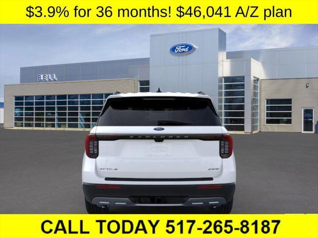 new 2025 Ford Explorer car, priced at $46,041